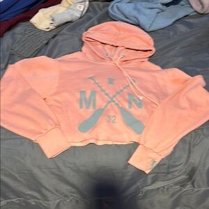 Women's Peach Hoodie Sweater